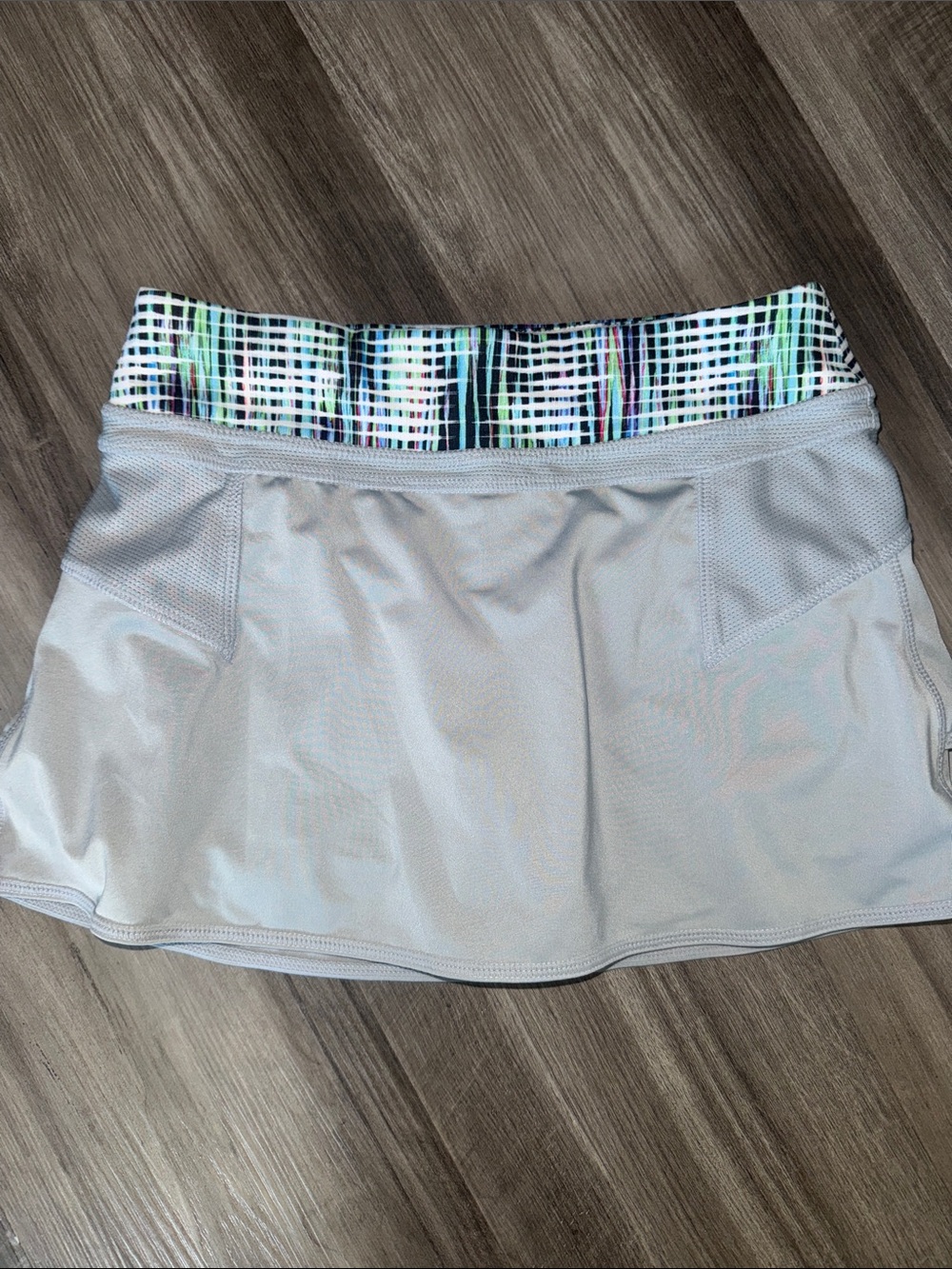 Athleta Girl medium 8 skirt skort athletic grey school girls casual